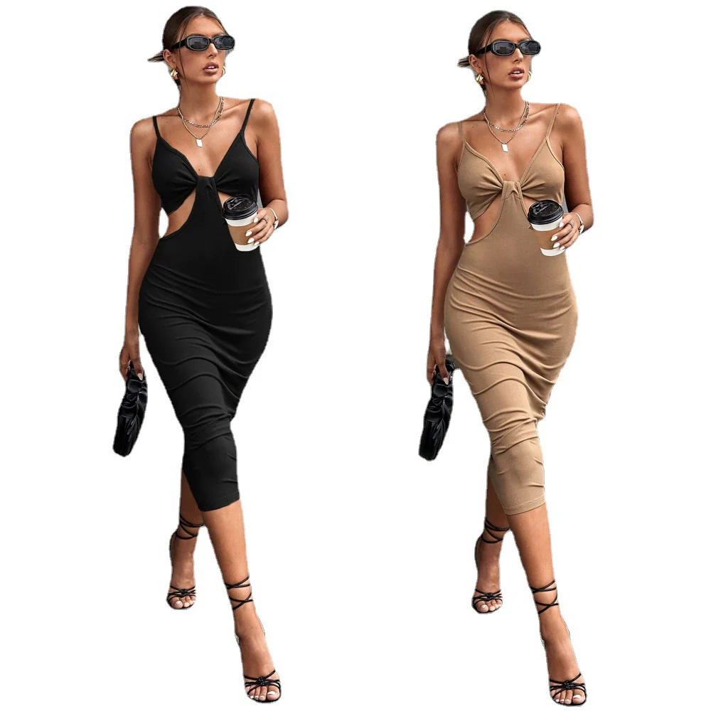 Summer New WOMEN'S Sleeveless Dress Suspenders Fashion - Image 6