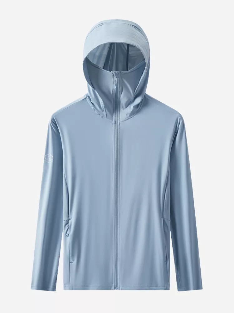 Summer UPF 50+ UV Proof Men Skin Coats Hooded Sun Protection Breathable Cool Thin Windbreaker Plus Size Casual Jackets 8XL - Image 7