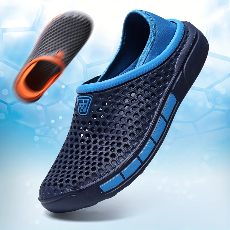Summer Water Shoes With Good Drainage, Men’s Outdoor Beach Water Sandals Slippers, Non-slip Light Sandals - Image 3