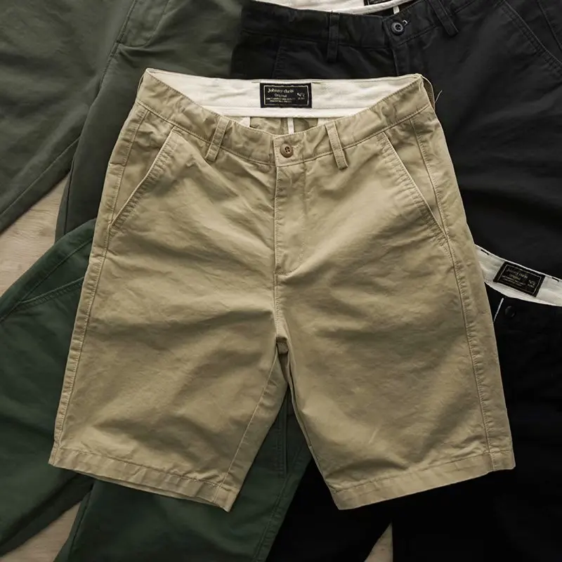 Summer Workwear Loose Fit Five Inch orts Youth Leisure Pants Outdoor Durable Wear Resistant Straight Leg Casual Trousers - Image 6