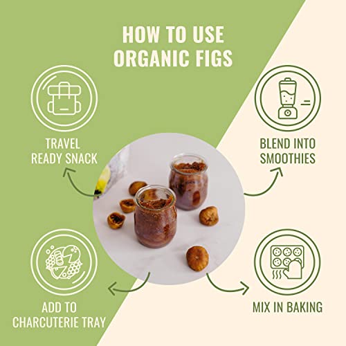 Sunny Fruit Organic Turkish Dried Figs, 2.5 Pound Bulk Bag | Healthy, Sweet Snack | ORGANIC, NON-GMO, VEGAN, HALAL, KOSHER, NO PRESERVATIVES, NO SUGAR ADDED - Image 4