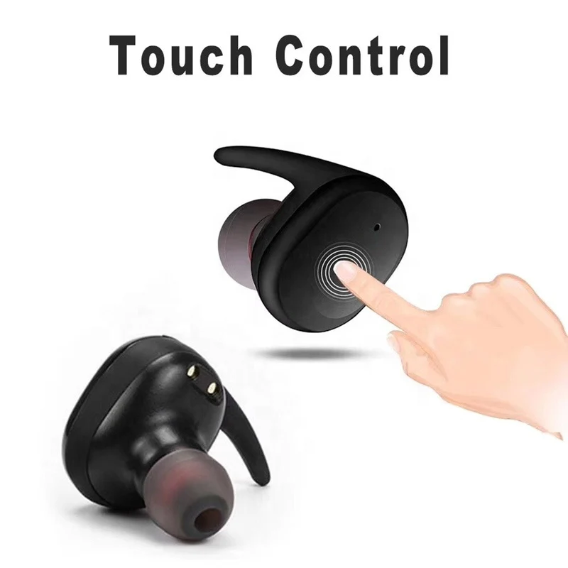 Super bass mobile in ear phone wireless tws4 y30 waterproof gaming tws wired anc k55 e6s a6s earbuds f9 air buds 2023 headphones - Image 5