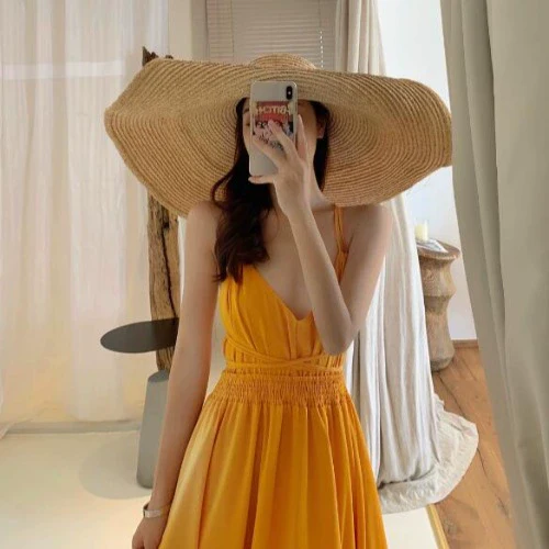 Super Fairy Sexy Bare Back Bali Chiffon Dress - Image 6