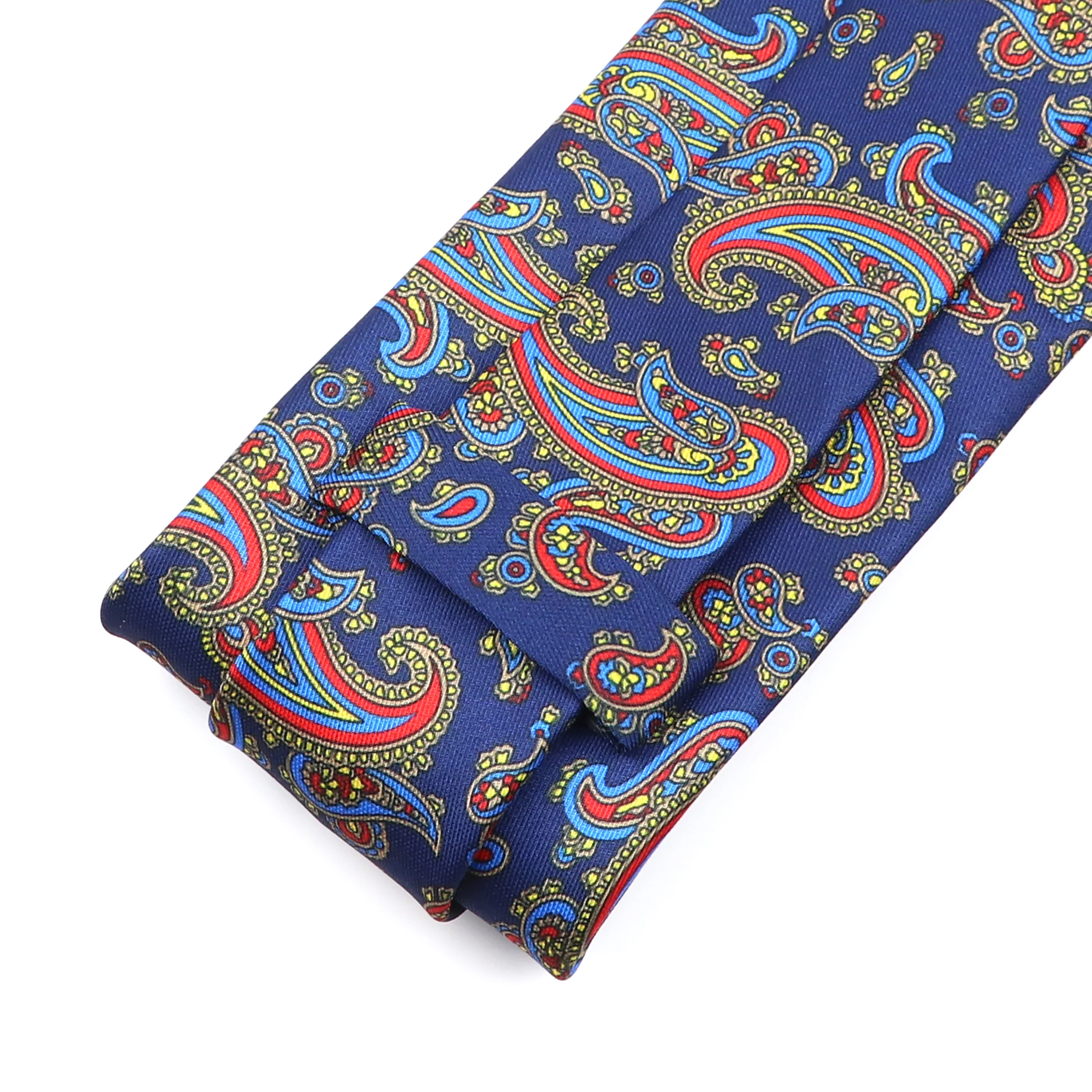 Super Soft Bohemian Silk Ties Men's Fashion 7.5cm Necktie For Men Wedding Business Meeting Gravata Colorful Novelty Printing Tie - Image 3