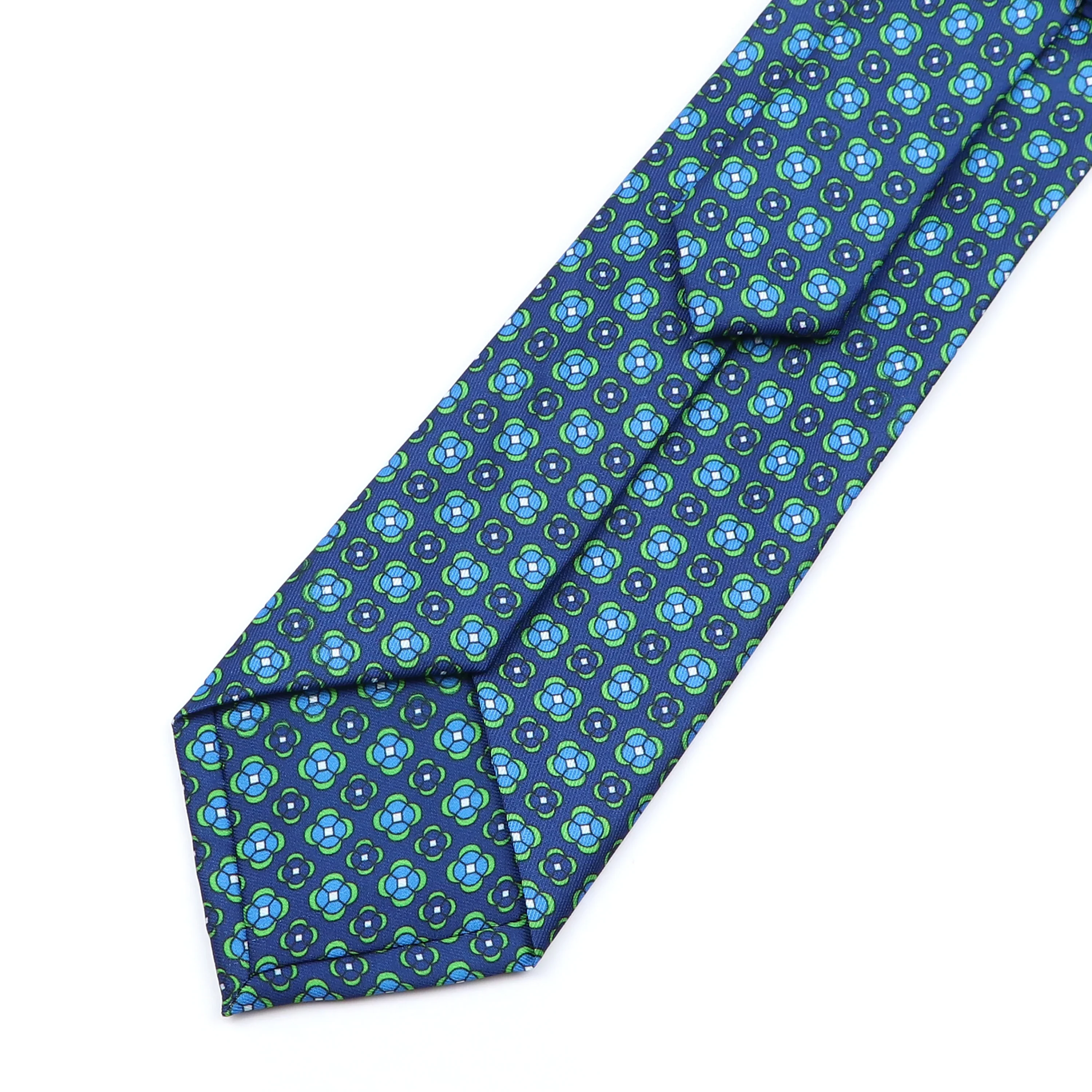 Super Soft Bohemian Silk Ties Men's Fashion 7.5cm Necktie For Men Wedding Business Meeting Gravata Colorful Novelty Printing Tie - Image 4
