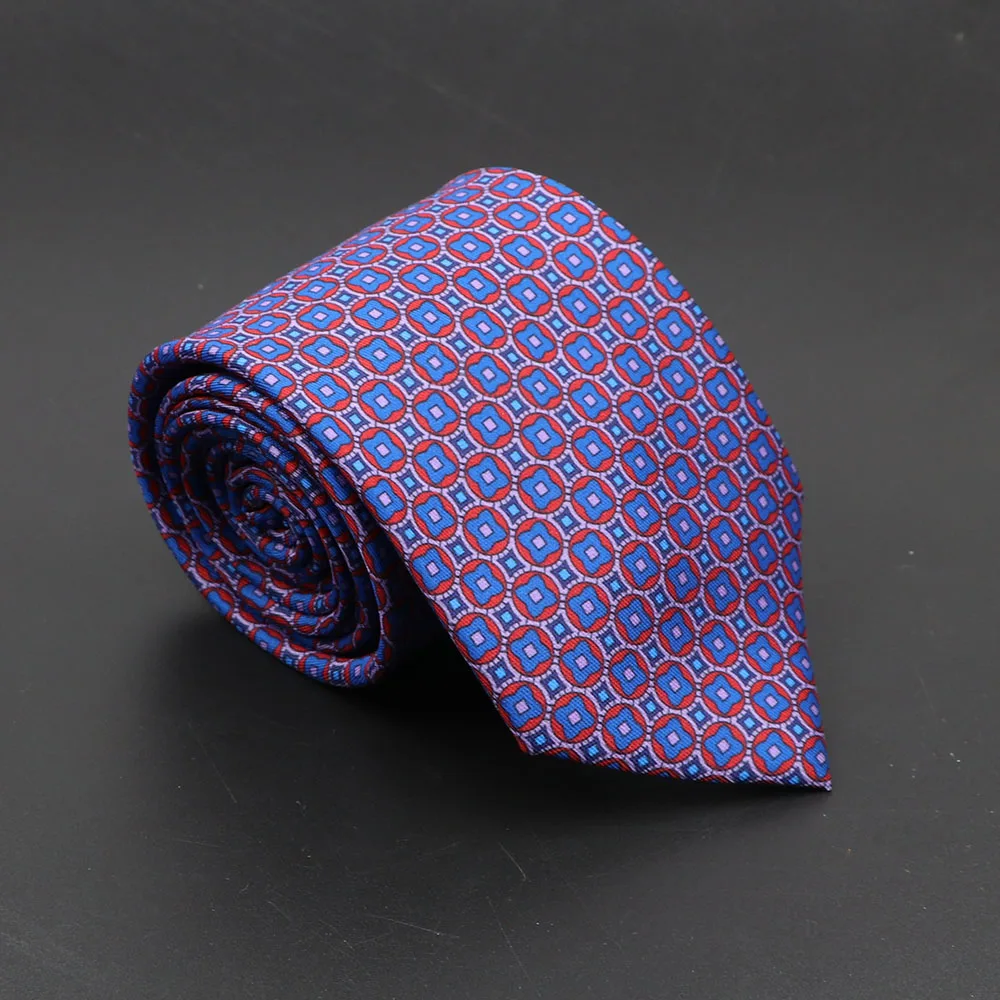 Super Soft Bohemian Silk Ties Men's Fashion 7.5cm Necktie For Men Wedding Business Meeting Gravata Colorful Novelty Printing Tie - Image 54