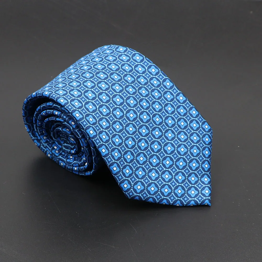 Super Soft Bohemian Silk Ties Men's Fashion 7.5cm Necktie For Men Wedding Business Meeting Gravata Colorful Novelty Printing Tie - Image 8