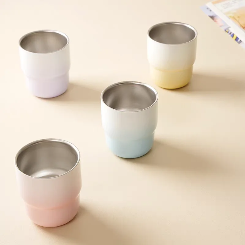 SUS304 stainless steel coffee cup, double-layer vacuum insulated thermos cup, beverage cup, suitable for men and women, 12 color - Image 3