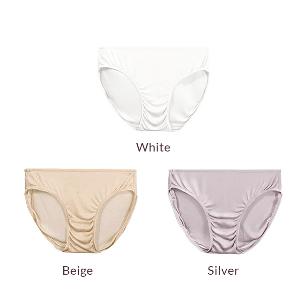 SuyaDream 3pcs/lot Women Panties 100%Natural silk Low-rise Briefs Healthy Basic Everyday Wear Underwears 2022 New Intimates - Image 24