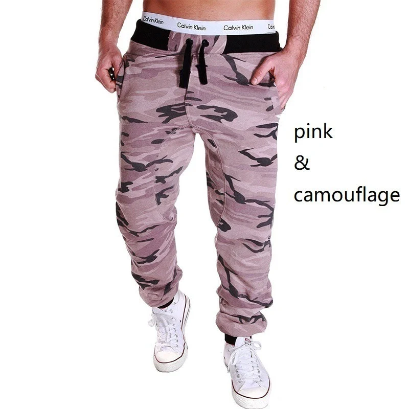 Sweatpants Men Camouflage Elasticity Military Cargo Pants Drawstring Multi Pockets Bottoms Casual Jogger Trousers - Image 7