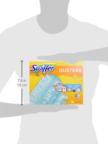 Swiffer 180 Dusters, Multi Surface Refills with Febreze Lavender Vanilla & Comfort Scent, 18 Count - Image 2