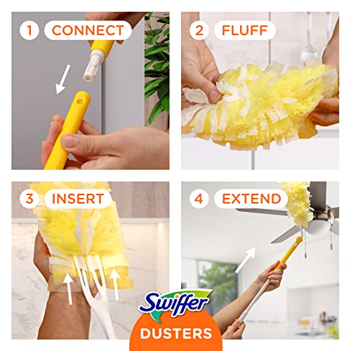 Swiffer 180 Dusters Multi Surface Refills, with Febreze Lavender & Vanilla scent, 10 Count (Packaging May Vary) - Image 3