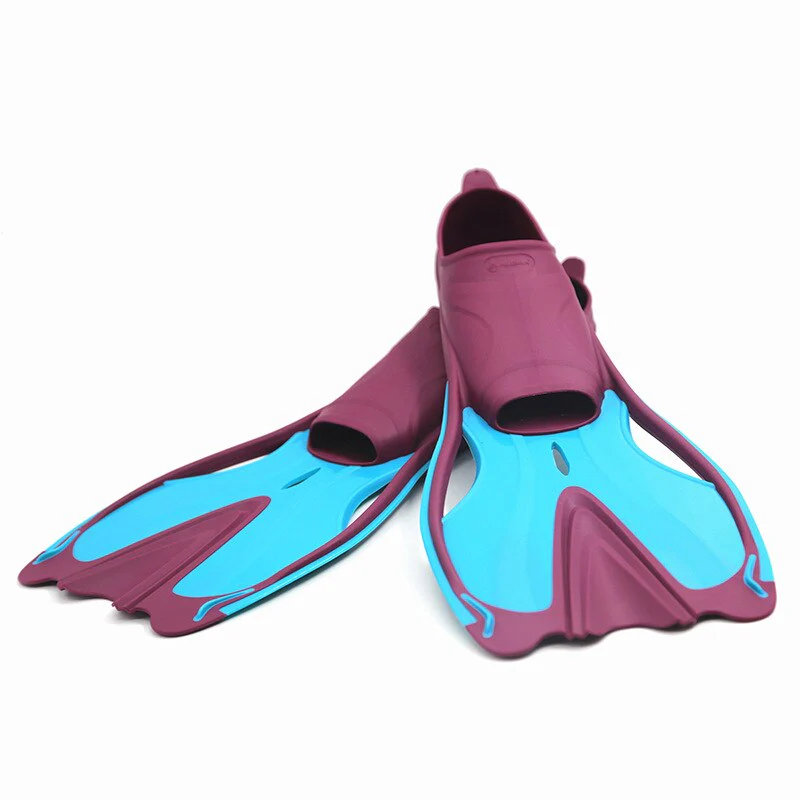 Swimming Fins Adult Snorkeling Foot Flippers KIDS Diving Fins Beginner Swimming Equipment Portable Adult & kids diving Flippers - Image 4