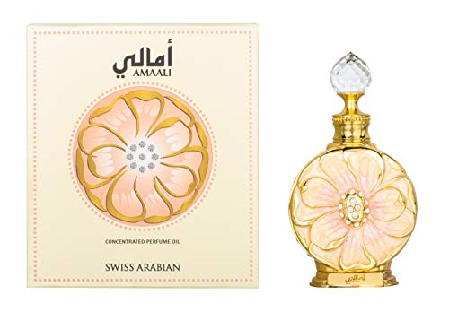 Swiss Arabian Amaali for Women - Woody, Fruity Gourmand Concentrated Perfume Oil - Luxury Fragrance From Dubai - Long Lasting Artisan Perfume With Notes Of Pineapple, Jasmine, Rose, Vanilla - 0.5 Oz - Image 2