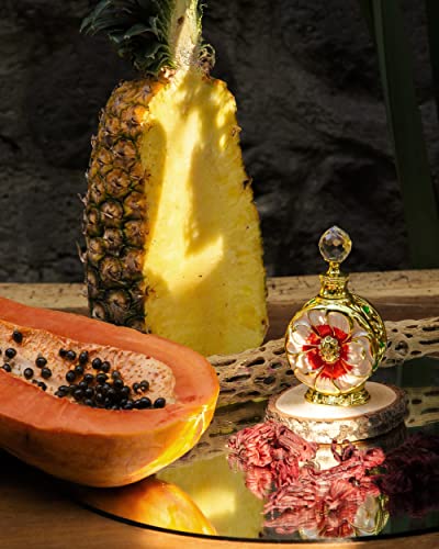 Swiss Arabian Layali Rouge For Women - Floral, Fruity Gourmand Concentrated Perfume Oil - Luxury Fragrance From Dubai - Long Lasting Artisan Perfume With Notes Of Papaya, Peach, And Coconut - 0.5 Oz - Image 6
