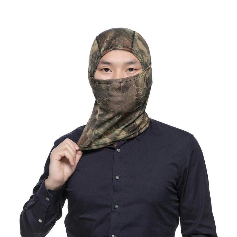 Tactical Camouflage Balaclava Full Face Mask Head Gear Sports Hat Hunting Bicycle Cycling Army Multicam Bandana Neck Gaiter - Image 3