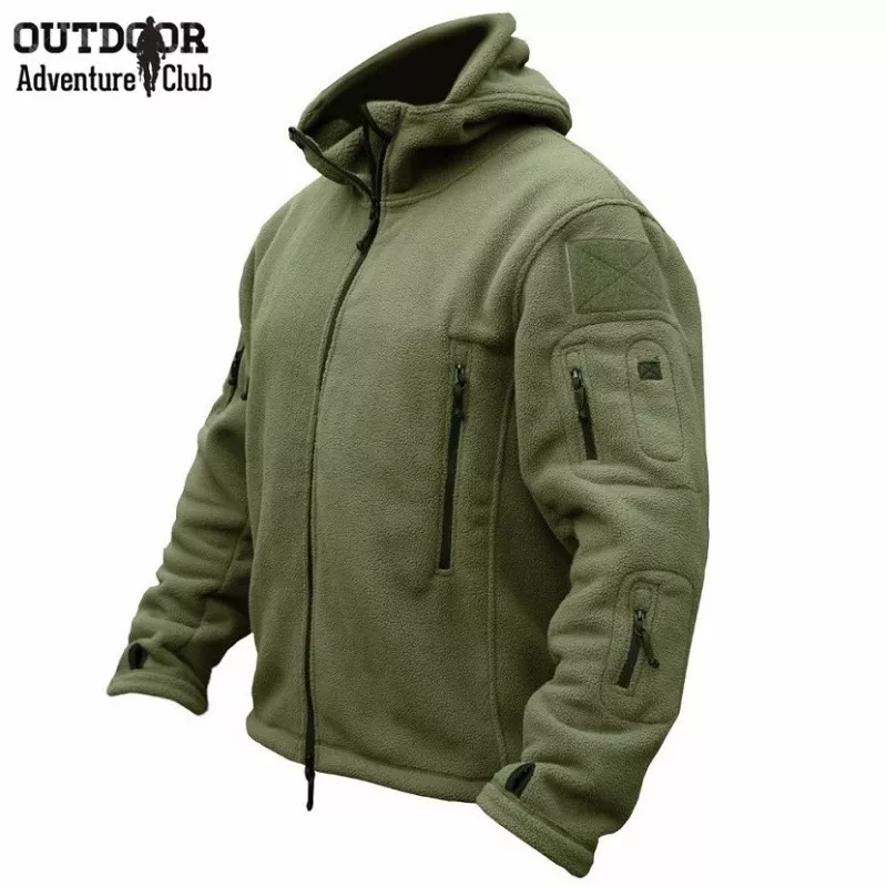 Tactical Jacket Combat Jacket Military Fleece Outdoor Sports Hiking Polar Jacket - Image 3