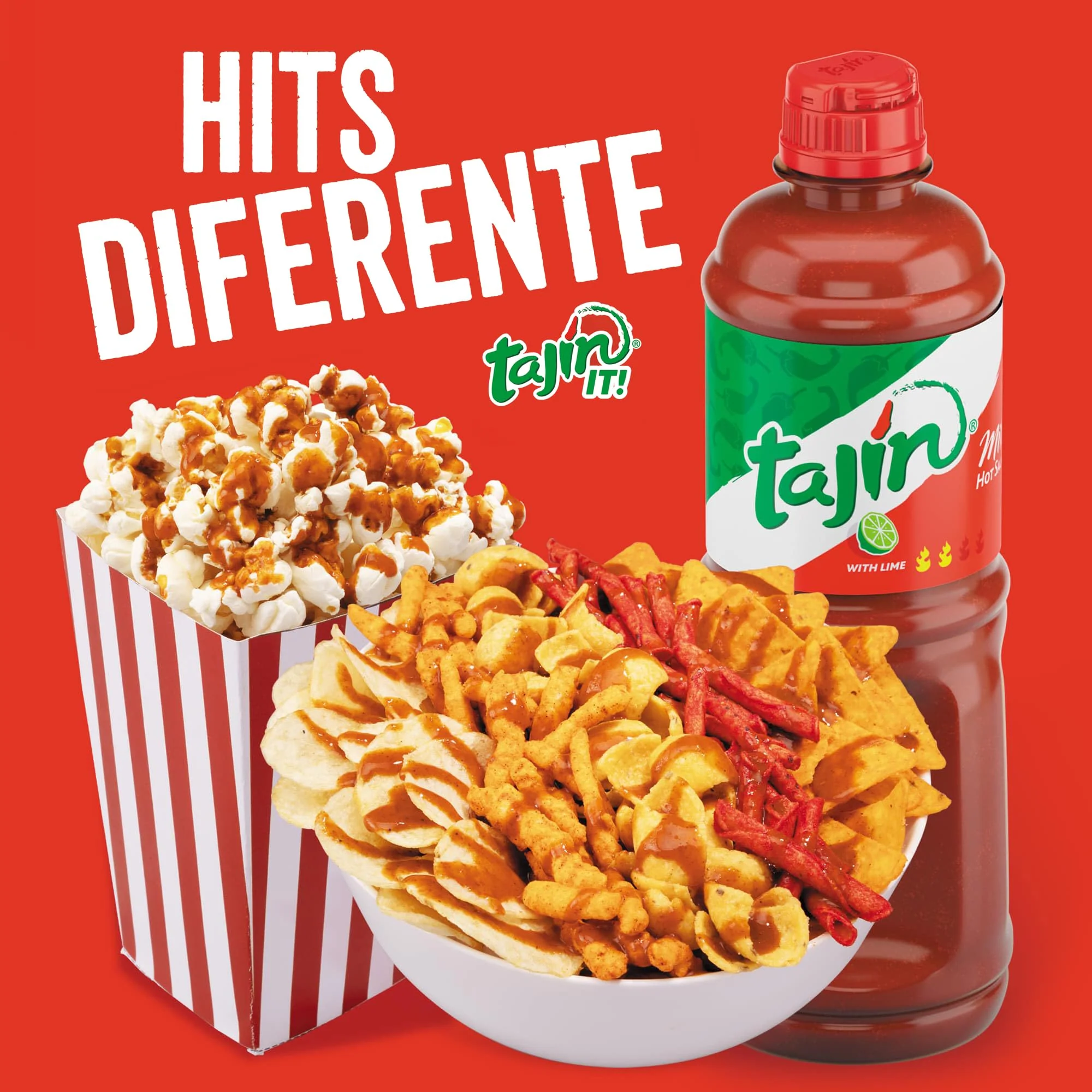 Tajin Fruity Chamoy Sauce 15.38oz and Mild Hot Sauce 15.38oz Bundle 2 double packs (Pack of 4) - Image 4