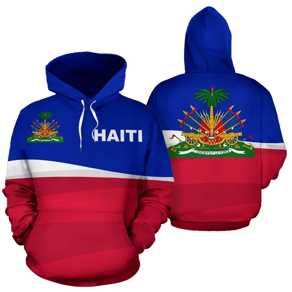 Tessffel Country Emblem Flag Caribbean Sea Haiti Island Retro Pullover Men/Women Tracksuit Jacket 3Dprint Streetwear Hoodies A12 - Image 10