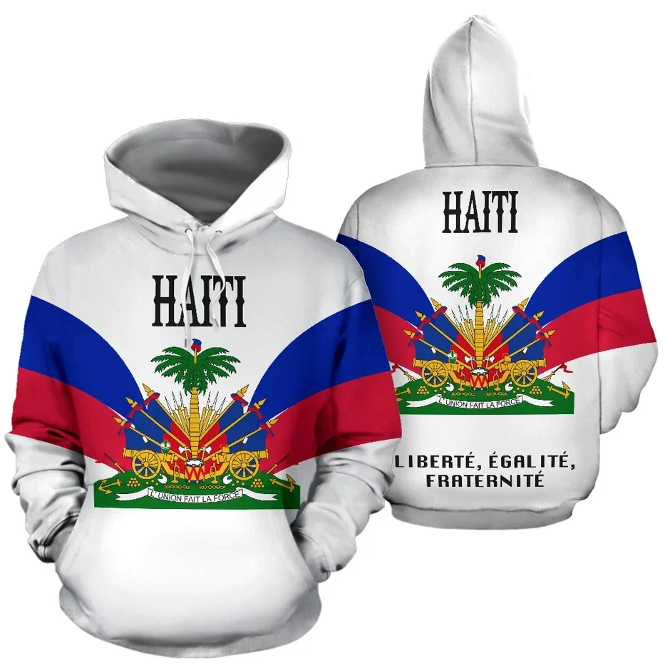 Tessffel Country Emblem Flag Caribbean Sea Haiti Island Retro Pullover Men/Women Tracksuit Jacket 3Dprint Streetwear Hoodies A12 - Image 5