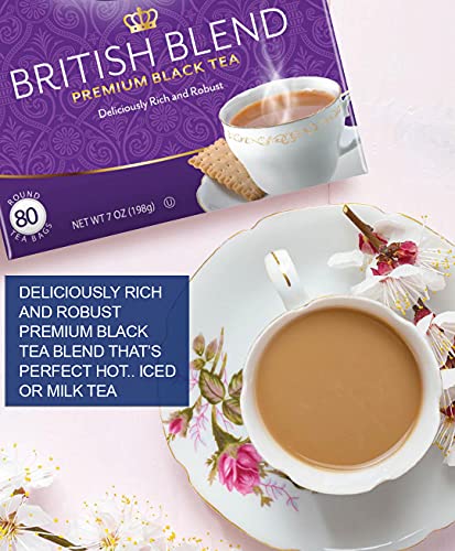 Tetley British Blend Premium Black Tea, 320 Tea Bags, Rainforest Alliance Certified - Image 3