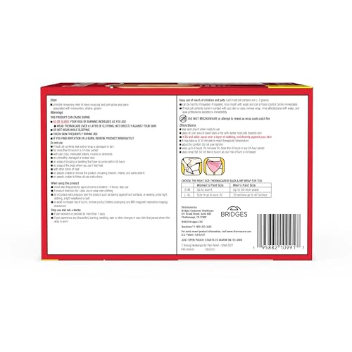 ThermaCare Advanced Back Therapy HeatWraps, Disposable Heat Therapy Patches, Instant Muscle & Herniated Disc Relief, L/XL, 10 Count - Image 5