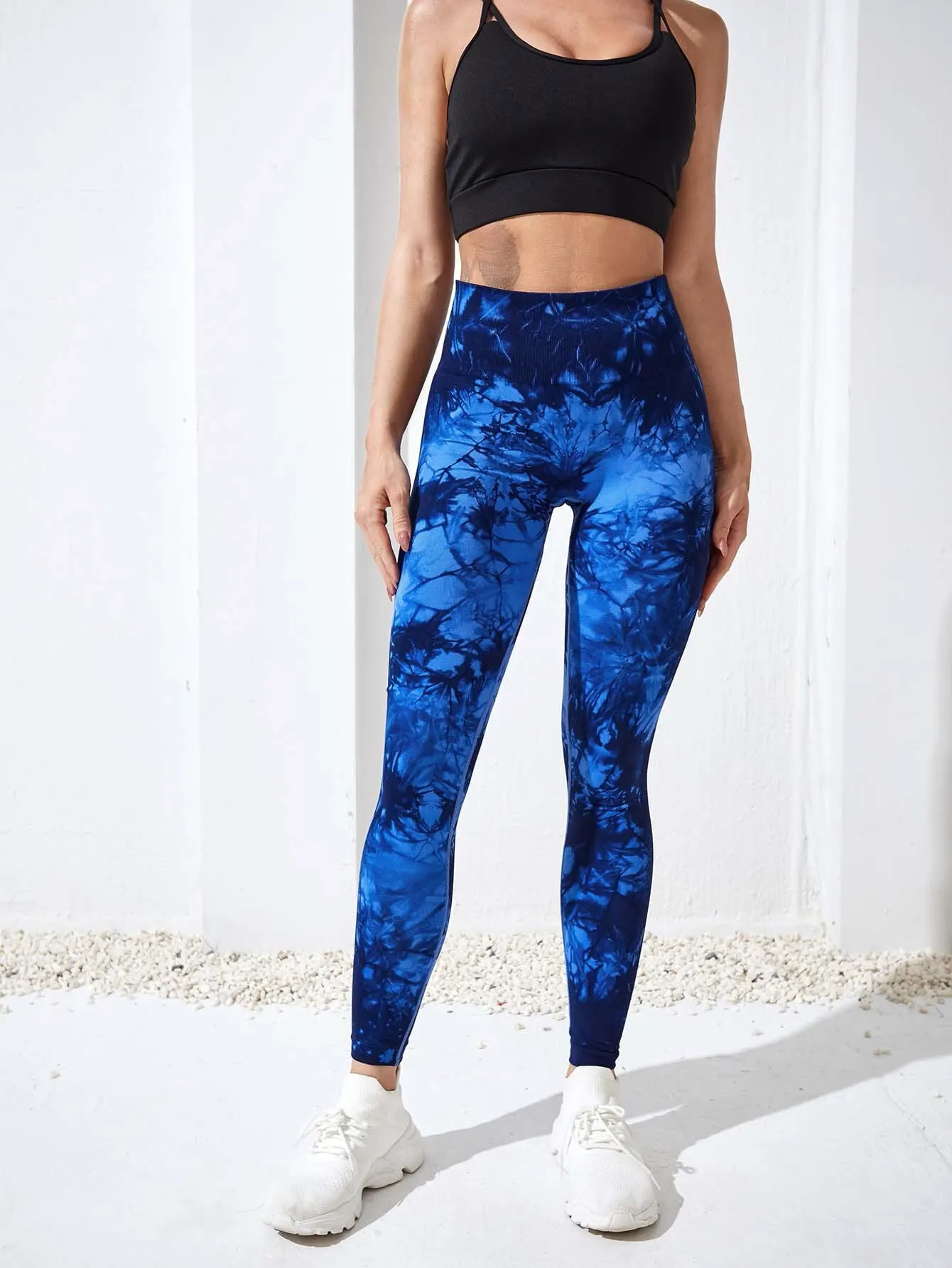 Tie Dye Yoga Pants Sport Leggings Women Seamless High Waist Push Up Woman Tights Fitness Workout Leggins Gym Clothing 2023 New - Image 7