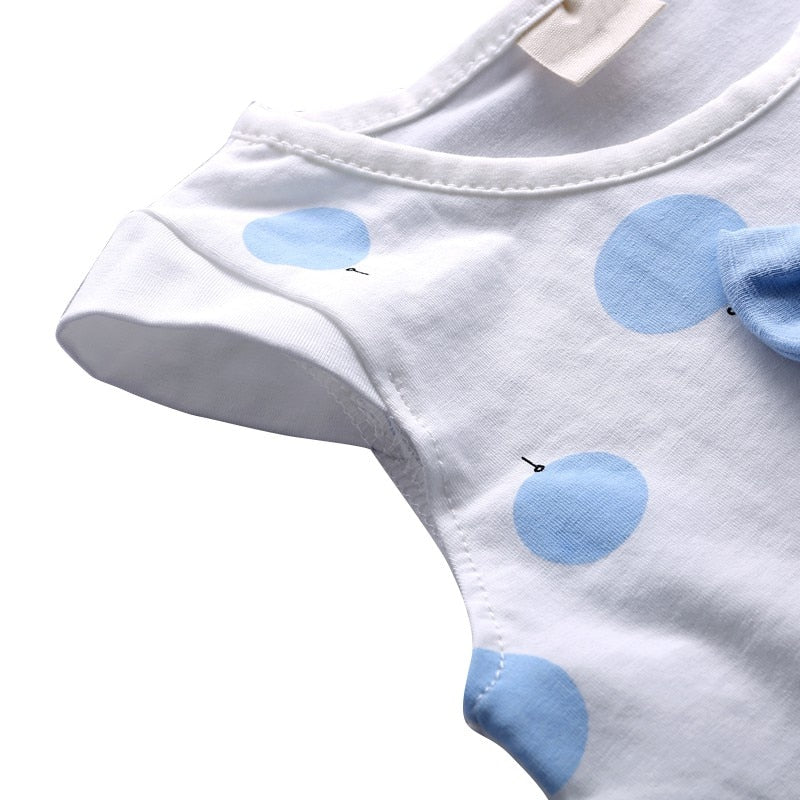 Toddler Baby Girls Summer Sets Print Bowknot 2pcs Girls Summer Set Kids Casual Suit Tracksuit Sweatshirt New - Image 5