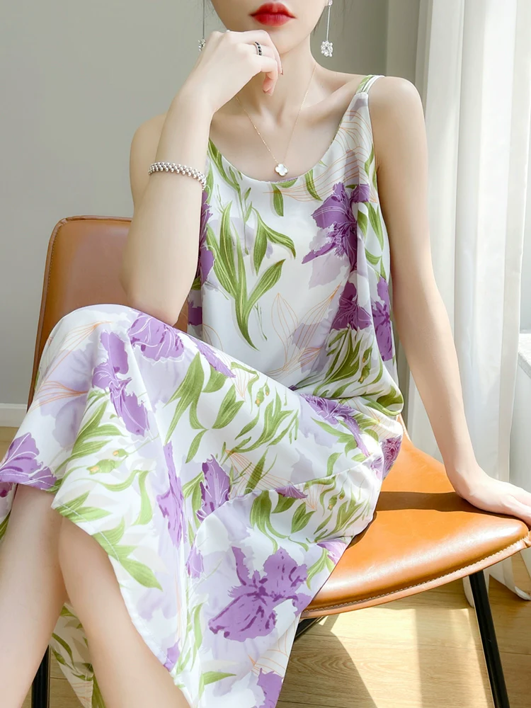Triacetate Suspenders Silk Fancy Skirt Satin - Image 2