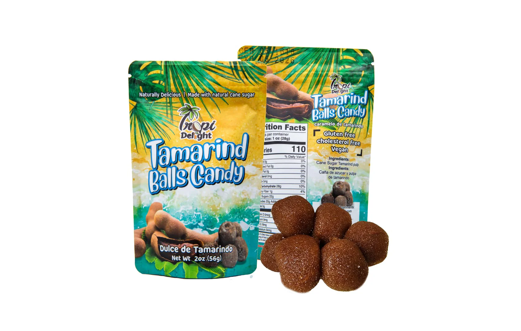 Tropi Delight Tamarind Ball Candy Jamaican Style Sweet and Sour - Image 5