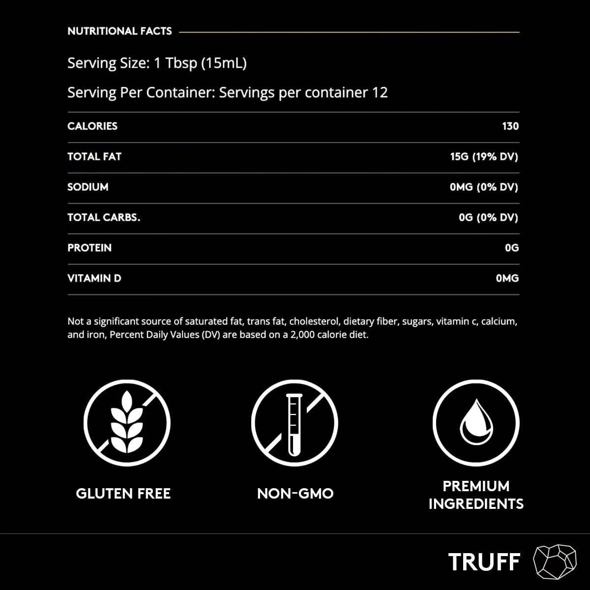 TRUFF Black and White Truffle Oil Combo Pack - Unique Flavor Experiences with Truffle, 2-Pack Bundle, 5.6 oz Bottles - Image 7