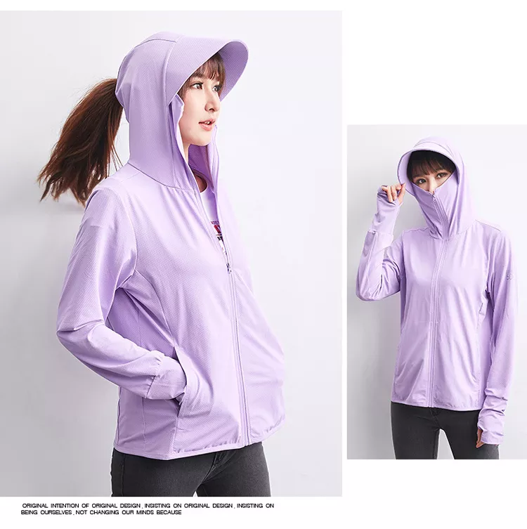 Long Sleeve Hoody Summer Women Sun Sweatshirt - Image 13