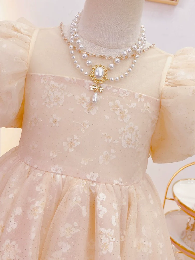 Tulle Tutu Stylish Summer Dress for Little Girls - Image 2