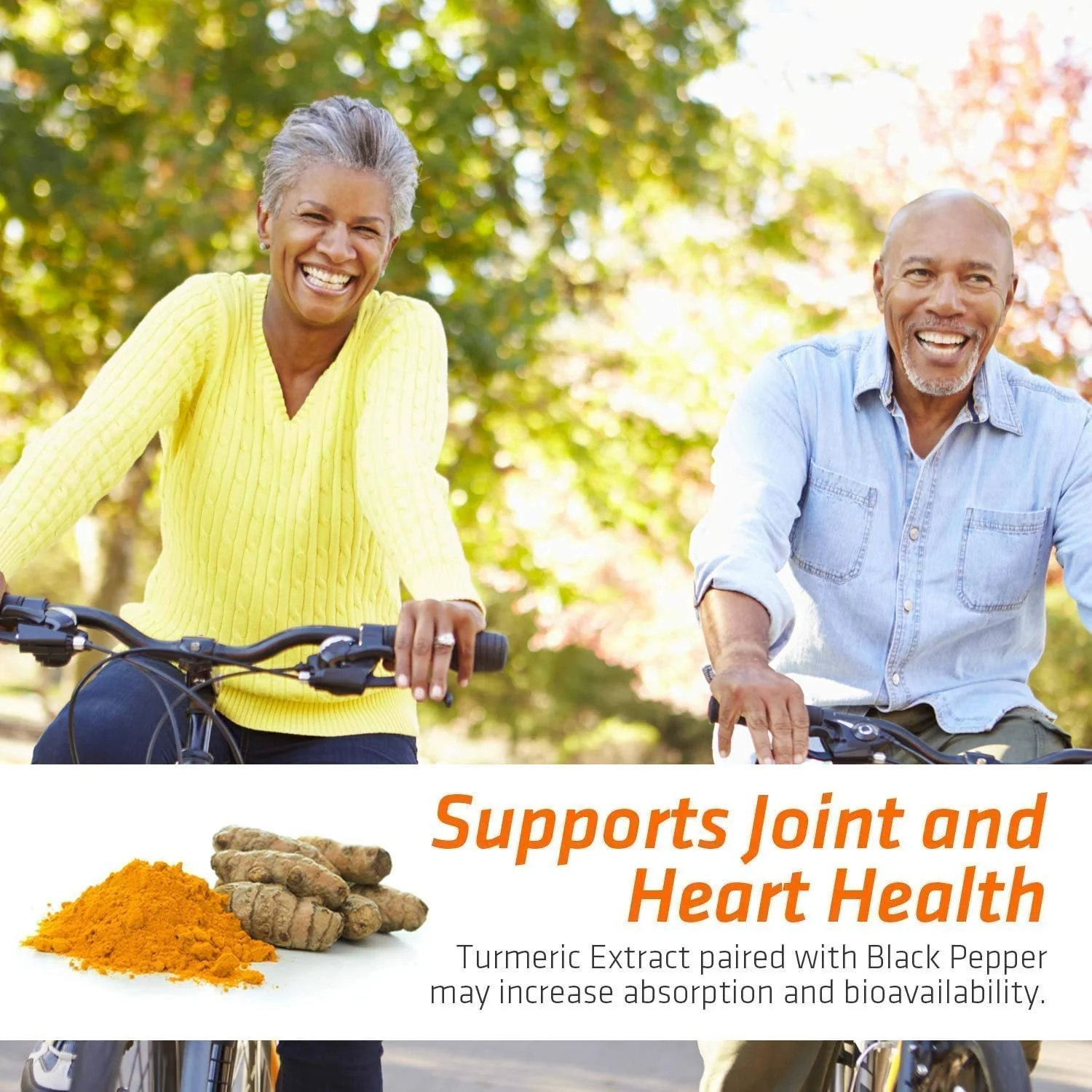 Turmeric Curcumin with BioPerine & Ginger 95% Standardized Curcuminoids 1950mg - Black Pepper for Max Absorption, Herbal Joint Support, Nature's Tumeric Extract Supplement, Vegan - 240 Capsules - Image 6