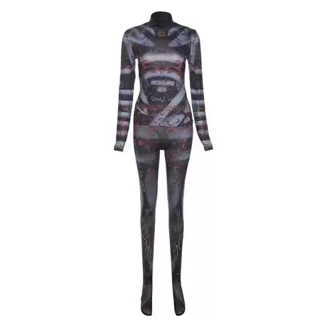 two piece WOMAN SHIRT+pant Sporty Vintage Print Fitness Matching Sets Casual Workout Active Wear Top And Leggings Outfit Street - Image 2