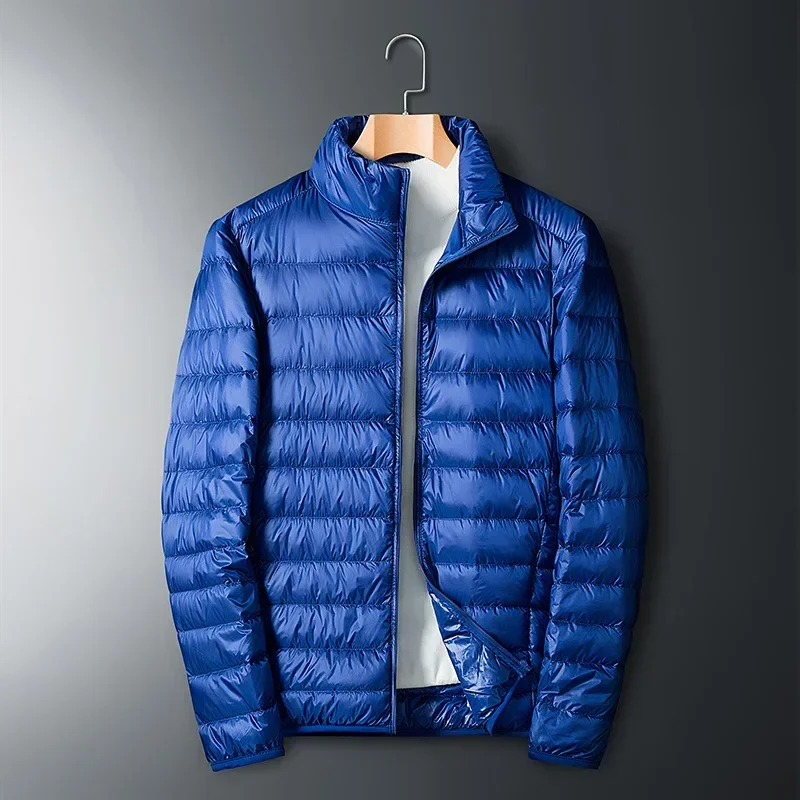 UETEEY Autumn Winter New Ultra Light White Duck Down Jacket Men Waterproof Casual Outdoor Portable Lightweight Male Padded Coats - Image 5