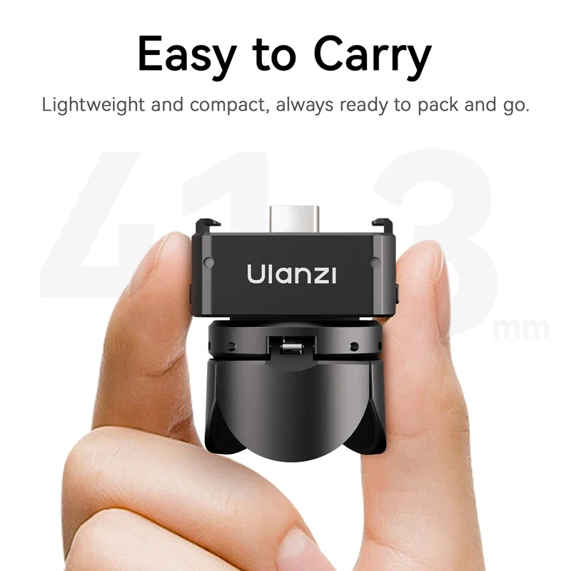 Ulanzi PK-08 Pocket 3 Mini Tripod / PK-11 Arri Locating Base for DJI Osmo Pocket 3 for Livestreaming Vlog Travel Photograph - Image 5