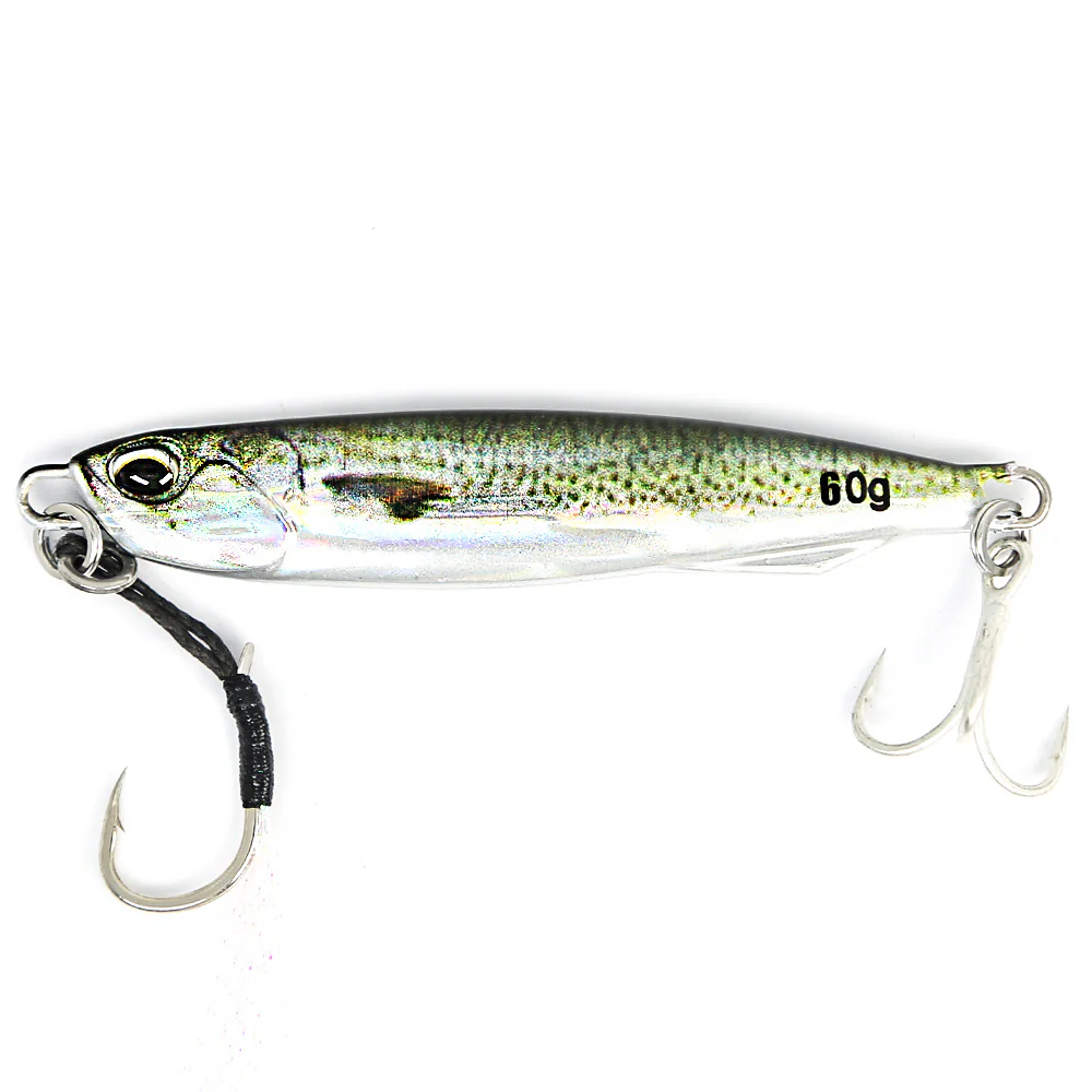 Ultimate Metal Cast Jig Spoon - Highly Realistic 3D Printed Saltwater Fishing Lure with Enhanced Durability, 30G/40G/60G Weight Options, and Artificial Bait Tackle for Increased Catch Rate - Image 9
