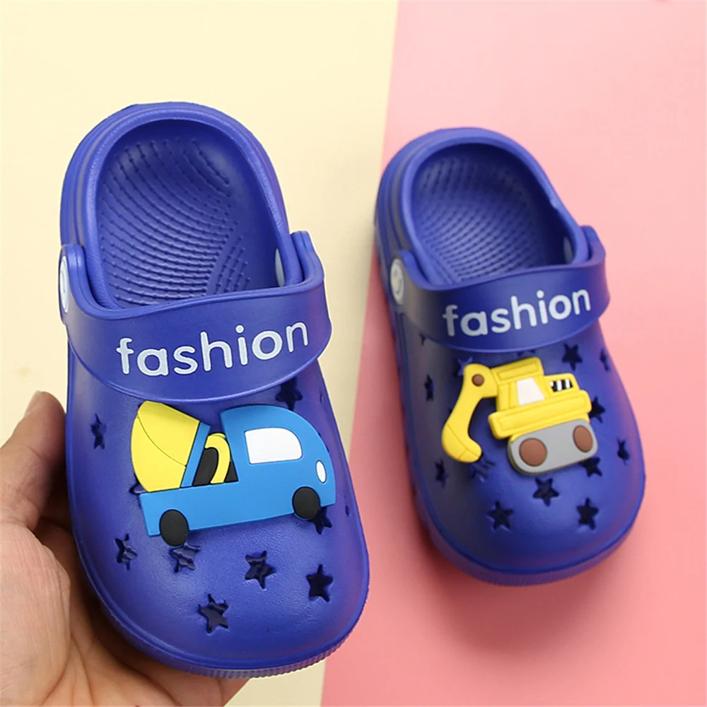Unicorn Slippers for Boy Girl Rainbow Shoes 2019 Summer Toddler Animal Kids Outdoor Baby Slippers PVC Cartoon Kids Slippers - Image 7