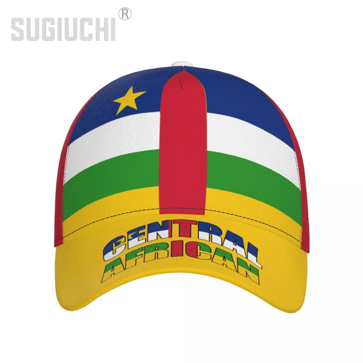 Unisex Central African Republic Flag Adult Baseball Cap Patriotic Hat for Baseball Soccer Fans Men Women - Image 2
