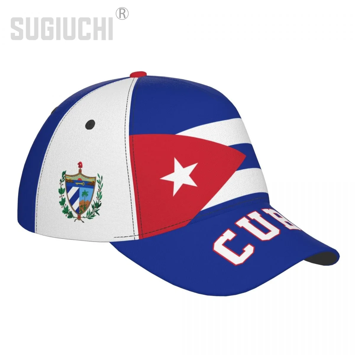 Unisex Cuba Flag Cuban Adult Baseball Cap Patriotic Hat for Baseball Soccer Fans Men Women - Image 3