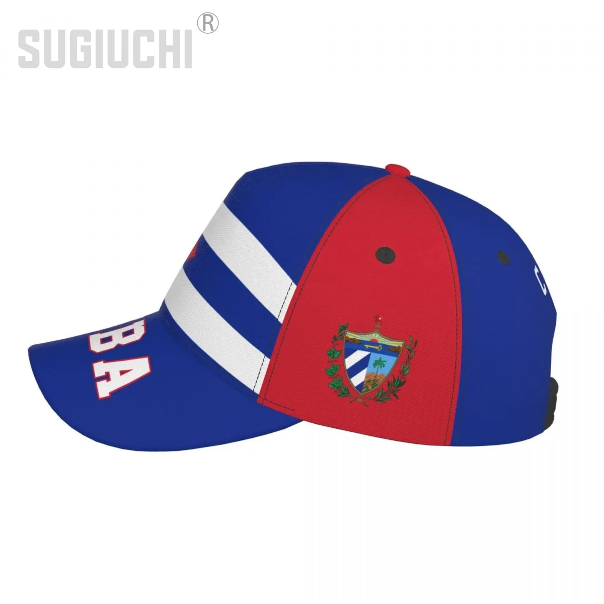 Unisex Cuba Flag Cuban Adult Baseball Cap Patriotic Hat for Baseball Soccer Fans Men Women - Image 4