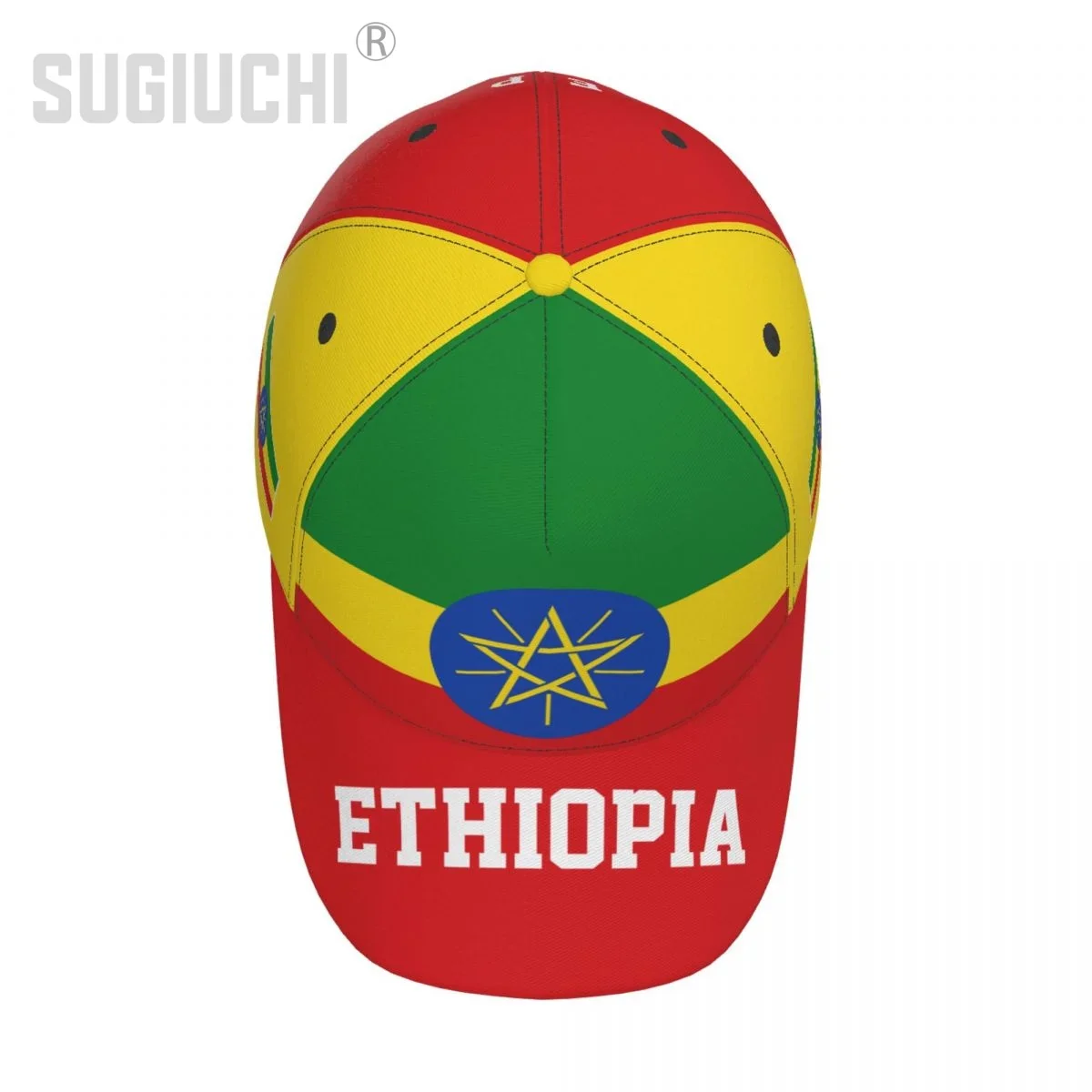 Unisex Ethiopia Flag Ethiopians Adult Baseball Cap Patriotic Hat for Baseball Soccer Fans Men Women - Image 3