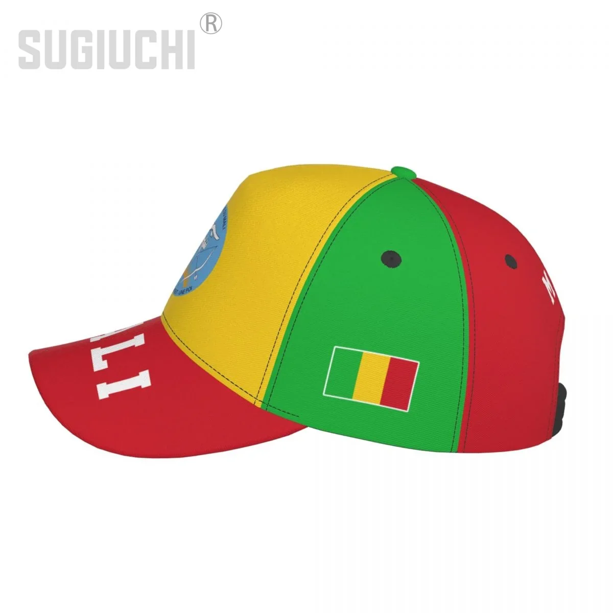Unisex Mali Flag Malian Adult Baseball Cap Patriotic Hat for Baseball Soccer Fans Men Women - Image 2