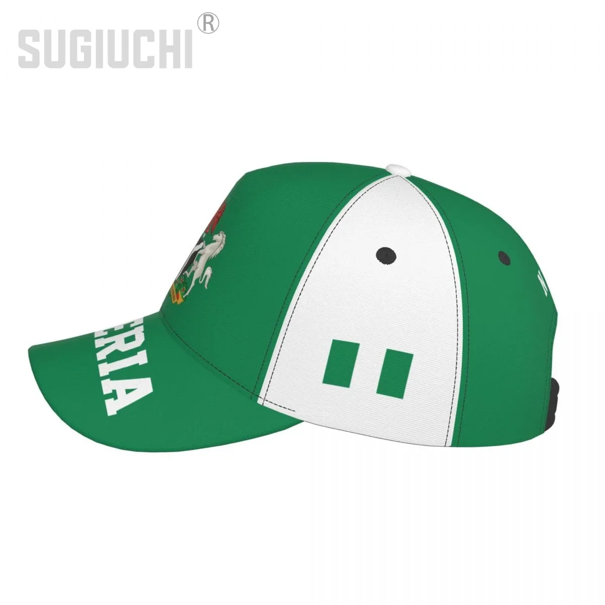 Unisex Nigeria Flag Nigerian Adult Baseball Cap Patriotic Hat for Baseball Soccer Fans Men Women - Image 2