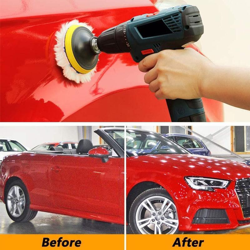 Universal Car Polish Pad 3/4inch For M10/M14 Soft Wool Machine Waxing Polisher Car Body Polishing Discs Cleaning Accessories - Image 10
