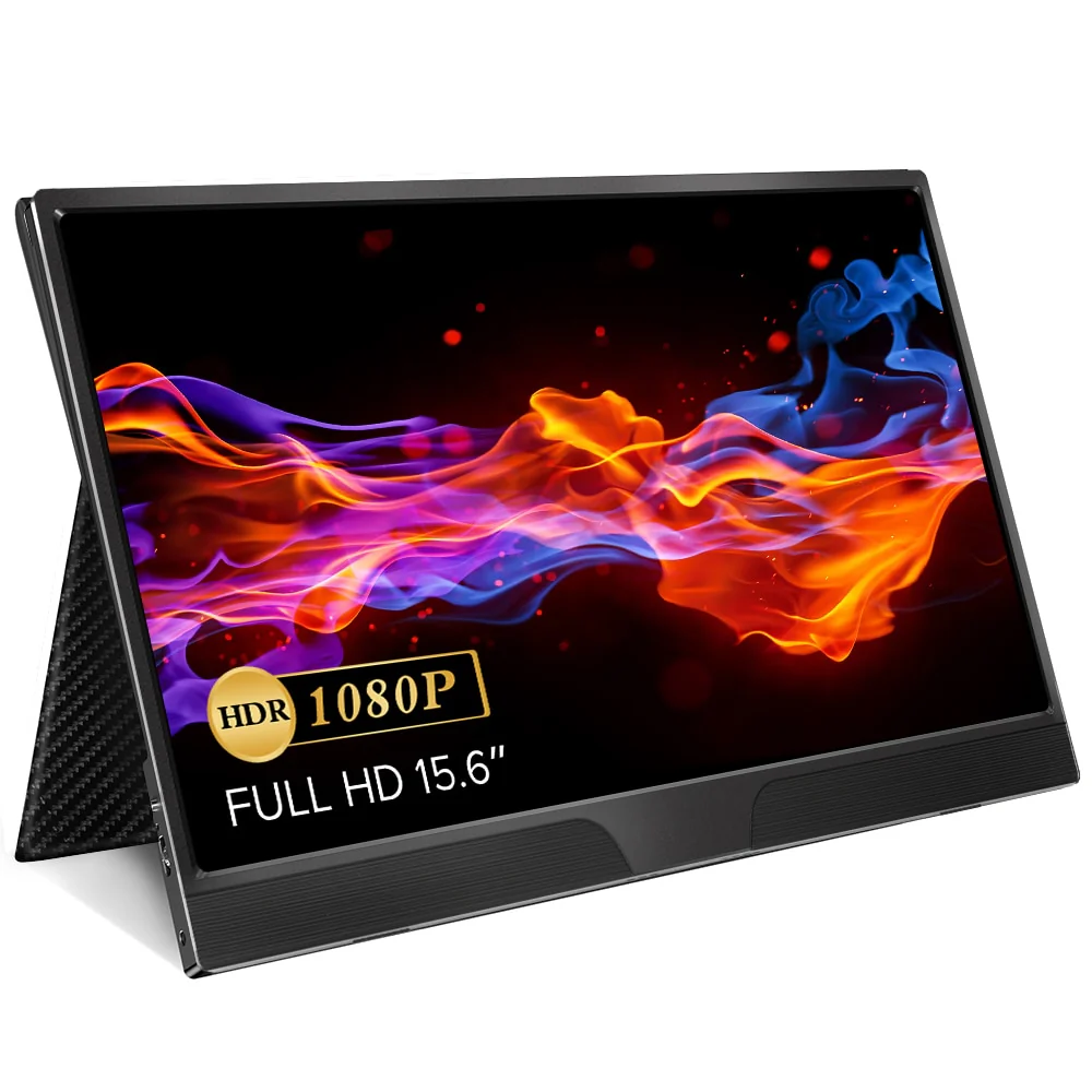 UPERFECT 15.6inch USB C HDMI 1920*1080P HDR Monitor With Ultra Thin Portable Screen Gaming Display For PS4 XBOX Switch Cellphone - Image 3