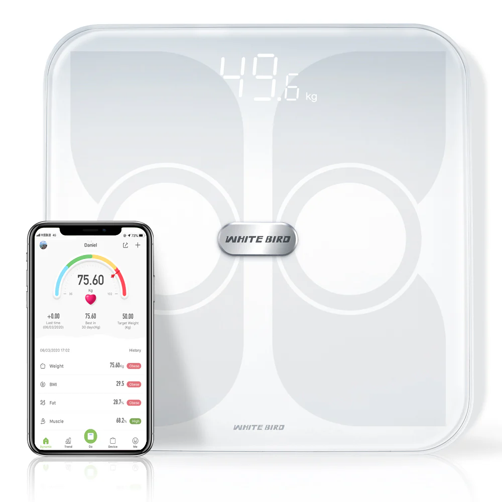 USA cash commodity Weighing BMI Smart Scale  Digital Wireless Small Electronic Weight Body Fat Scale Bathroom Digital Scale