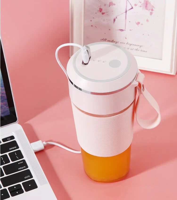 USB Rechargeable Electric Multi Household Juicer Food Mixing Machine Portable Fruit Juice Blender Juicer - Image 5
