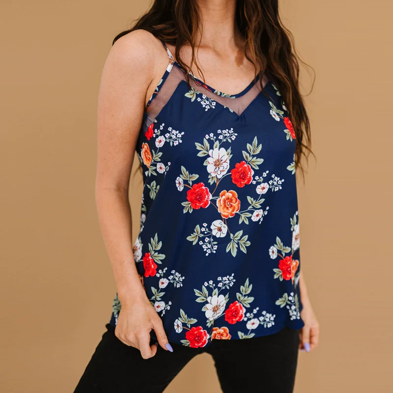V Neck Vest Embroider Loose All-Matching Sleeveless Lace - Image 2
